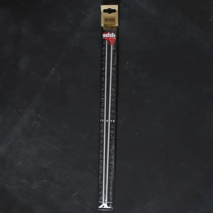 ADDI KALPLİ 4MM 40CM KLASİK ALÜMİNYUM ÖRGÜ ŞİŞİ -