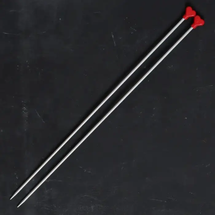 ADDI KALPLİ 4MM 40CM KLASİK ALÜMİNYUM ÖRGÜ ŞİŞİ -