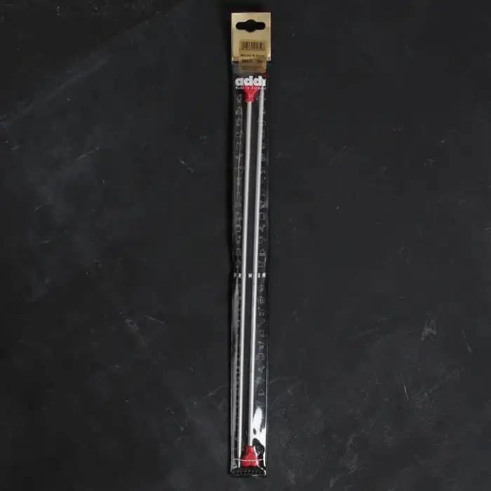 ADDI KALPLİ 5MM 40CM KLASİK ALÜMİNYUM ÖRGÜ ŞİŞİ -