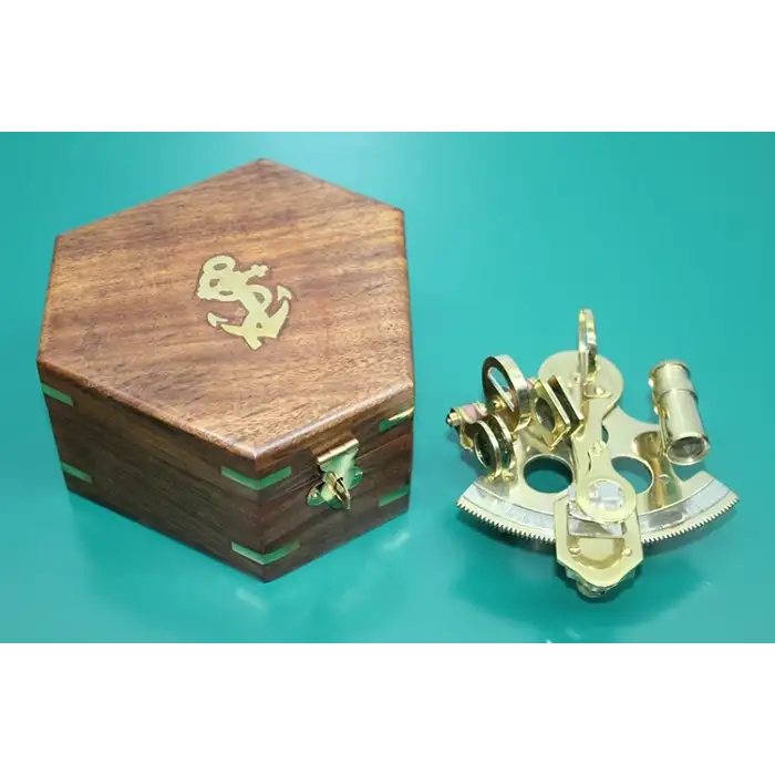 Ahşap Kutulu Pirinç Sekstand 2007/3