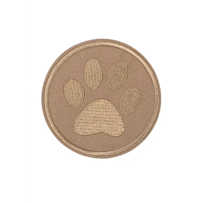 Aplike Ütü İle Yapışan Kahve Pati Arma 5 cm