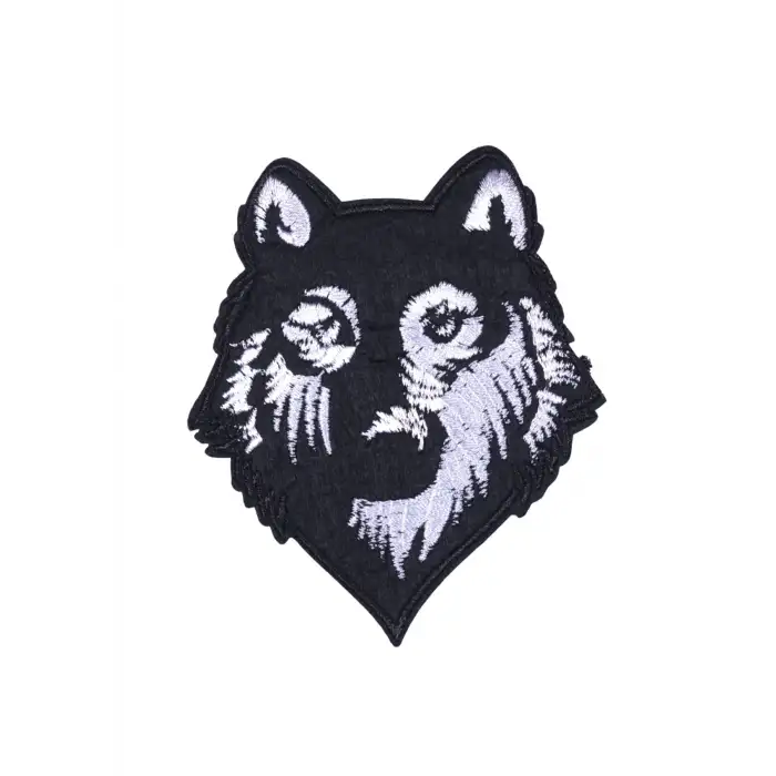 Aplike Ütü İle Yapışan Kurt Arma 6x7 cm