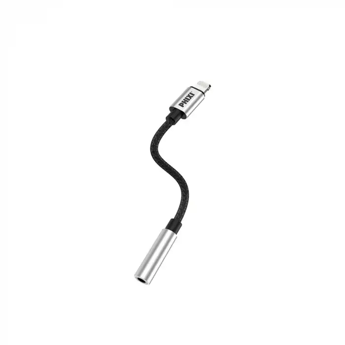 Basic Ca110 Metal Başlıklı Örgü Kablo Lightning To 3.5mm Jack Çevirici