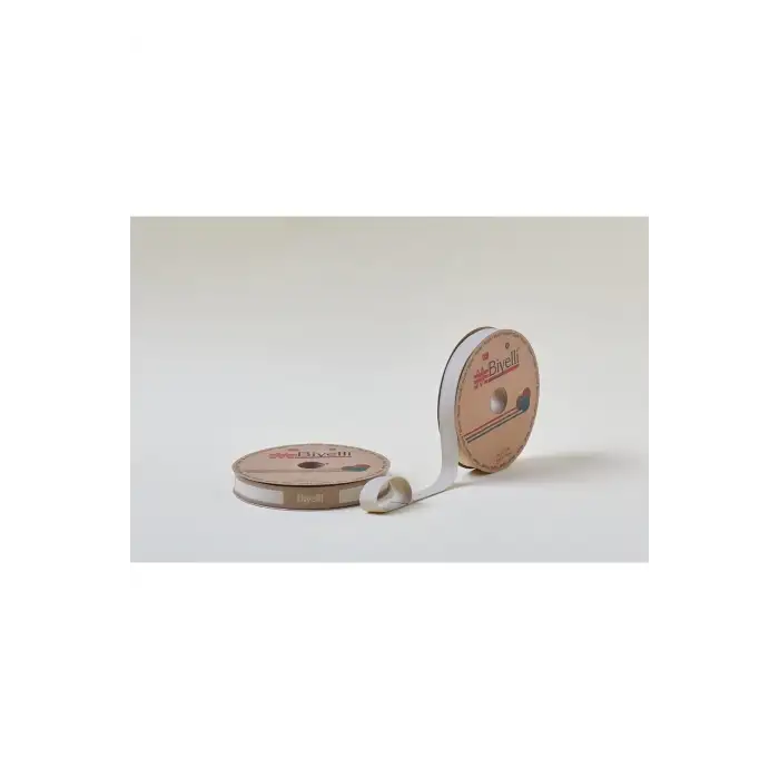 Biye Koton Katlı D48 Açık Bej 2 cm 25 Metre %65 Koton %35 Polyester