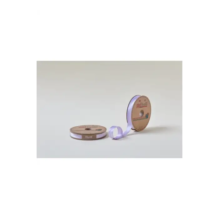 Biye Saten Katlı 009 Lila 2 cm 25 Metre %100 Polyester