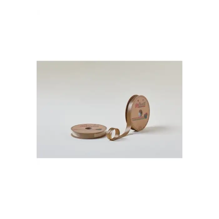 Biye Saten Katlı 033 Hardal 2 cm 25 Metre %100 Polyester