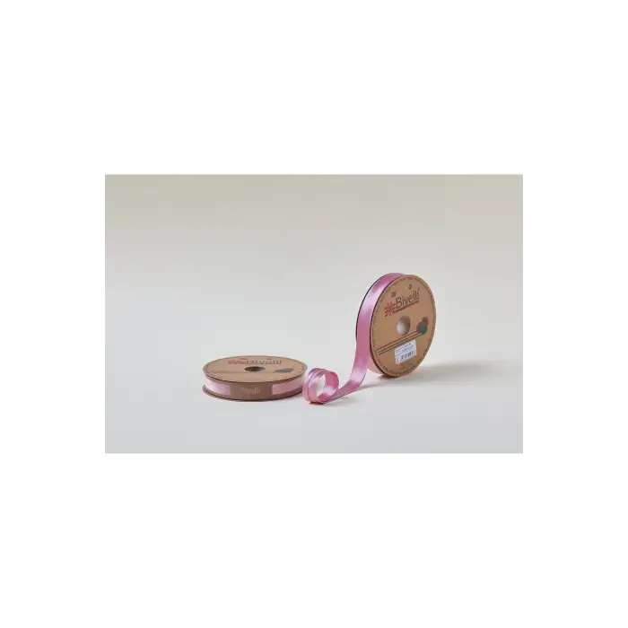 Biye Saten Katlı 054 Gül Kurusu 2 cm 25 Metre %100 Polyester