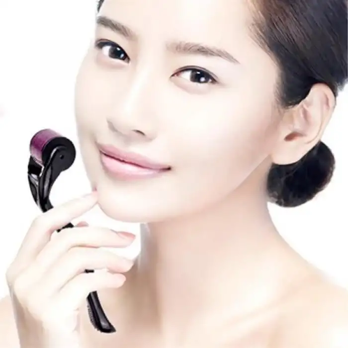 New 05 mm Titanyum 540 İğneli Cilt Yenileme Bakım ve Masaj Aleti