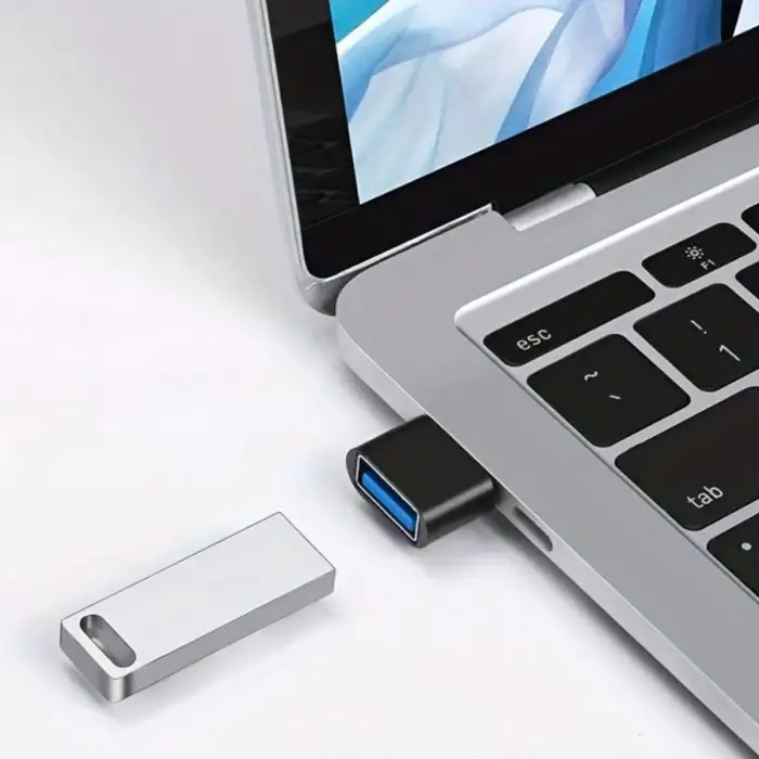 New 1 Adet Usb to C Adaptor Dişi Çevirici Dönüştürücü Adaptör