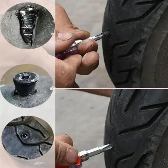 New 10 Adet Çok Amaçlı Kolay Kullanılabilir Araba Lastiği Tamir Kauçuğu