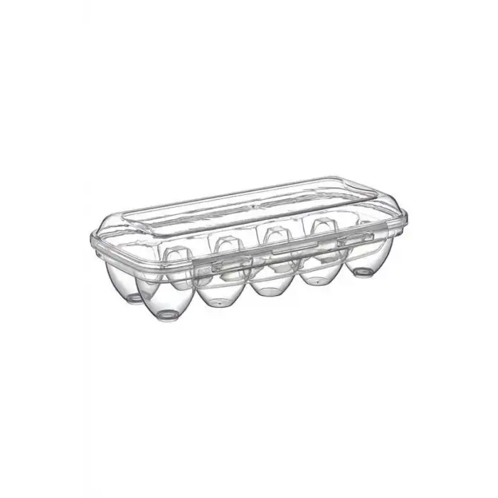 New 10 Bölmeli Kilitli Kapaklı Yumurtalık Saklama Kutusu YU110