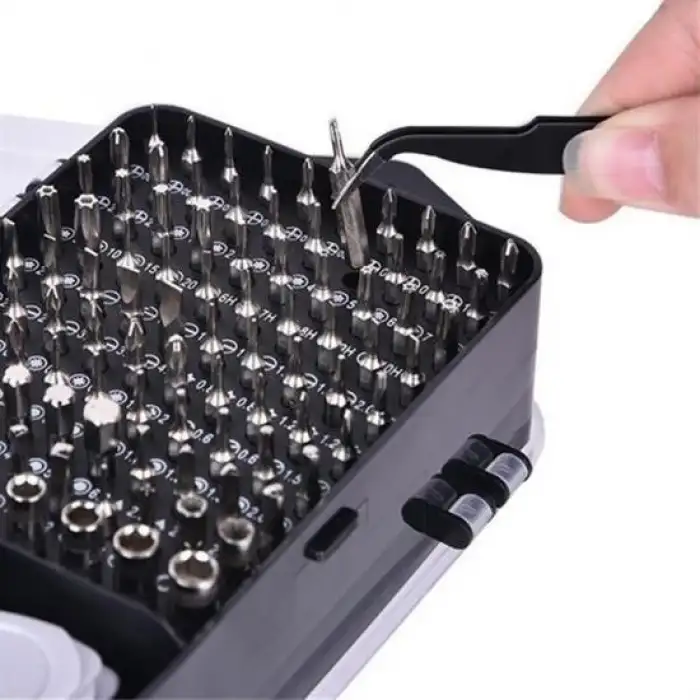 New 115 in 1 Hassas Tornavida Onarım Alet Manyetik Sürücü Kitli Elektronik Hassas Tornavida Seti