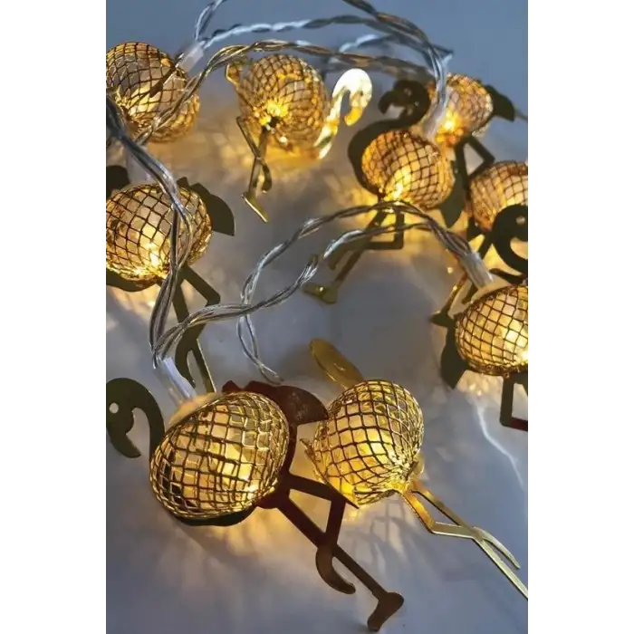 New 2 Metre Pilli İnce Tel Led Işık Zinciri Parti Aydınlatma