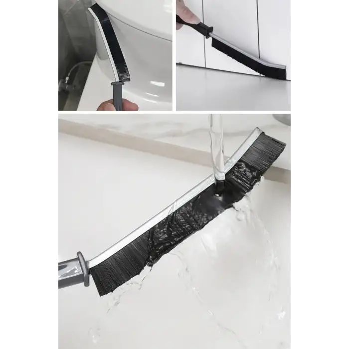 New 2li Çok Amaçlı Multi Ince Temizlik Fırçası Derz Arası Banyo Mutfak Lavabo Detay Temizleme Fırçası