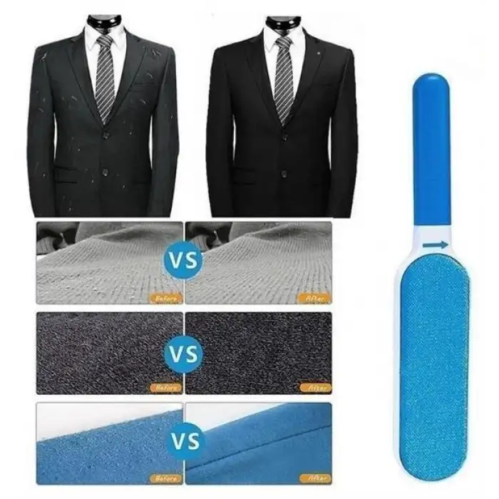 New 2Li Set Kıl Tüy Toplayıcı Kendinden Temizlemeli Tarak