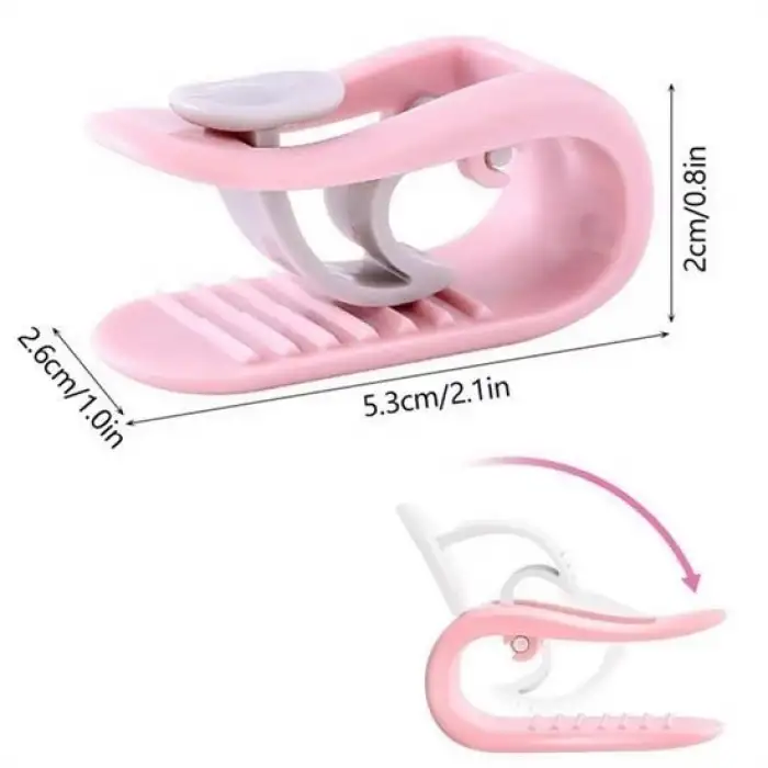 New 4 Adet İğnesiz Yorgan Çarşaf Ve Perde Tutucu Sabitleyici Kaydırmaz Örtü Düzenleyici Klips