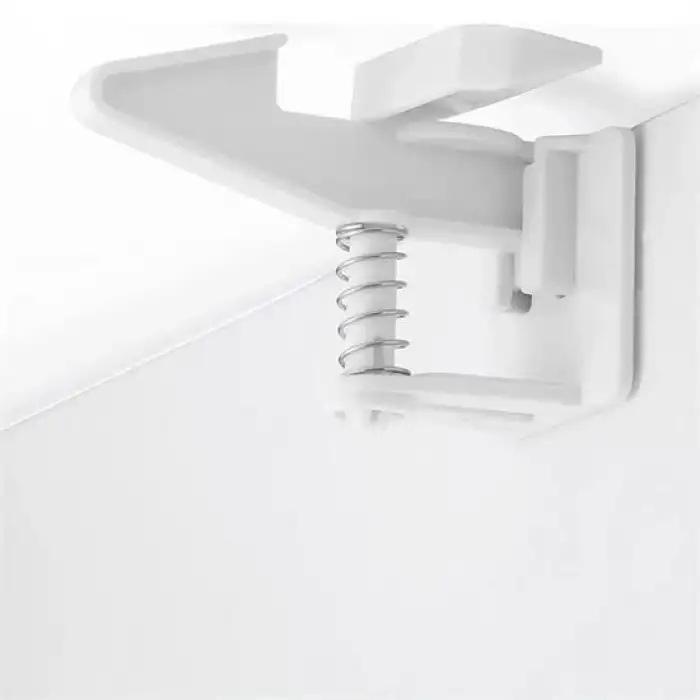 New Bebek Çocuk Güvenliği Korumalı Yapışkan Çekmece ve Dolap İçin Tutucu Gizli Güvenlik Kilidi