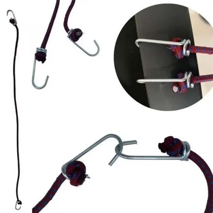 New Bisiklet Araba Motosiklet Kancalı Bagaj Gergi Lastiği Sabitleme