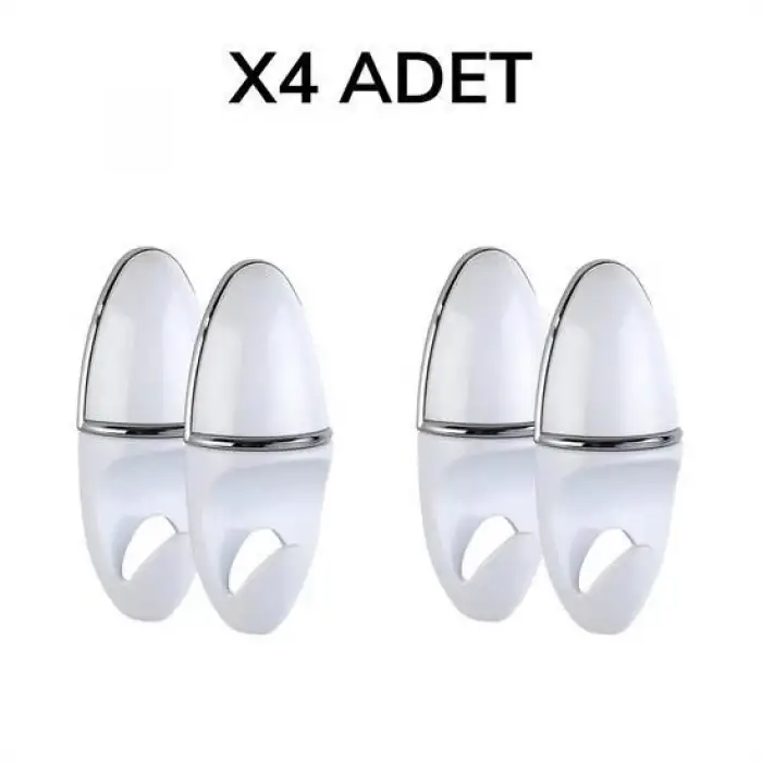 New Bornoz Askısı Lüx Milenyum Bornozluk 2 Adet Banyo Bornoz Askılığı