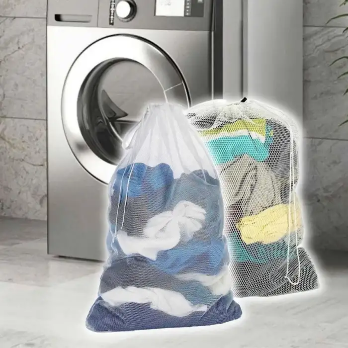 New Büyük Boy Çamaşır Yıkama Filesi , Kirli Filesi Maxi 100x120 cm