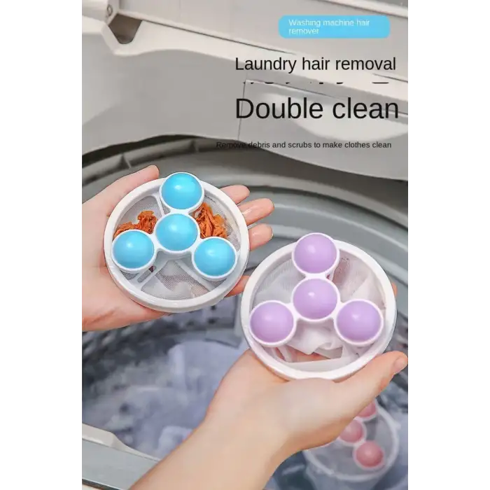 Buffer ® Çamaşır Makinesi İçin  Toz ve Evcil Hayvan Tüyü Toplayıcı Yıkanabilir Tüy Temizleme Aparatı