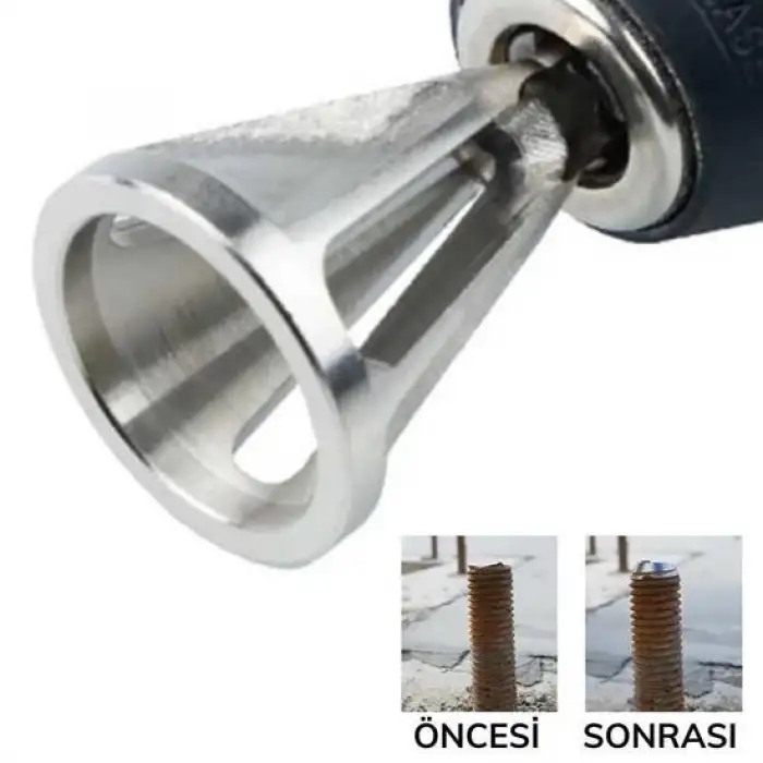 New Çapak Alma Harici Çapak Alıcı Paslanmaz Çelik Çapak Kaldırma Cıvata Çapak Alma Matkap Ucu