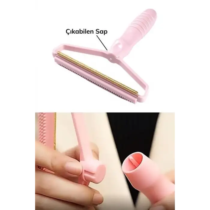 New Çift Taraflı Elbise Kazak Plastik Kumaş Tüy Alma ve Tiftik Temizleyici Toplayıcı Taşınabilir