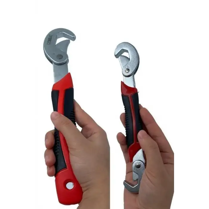 New Çok Fonksiyonlu Ergonomik  Ayarlanabilir Büyük Küçük Akıllı Pense Anahtar 2li Set