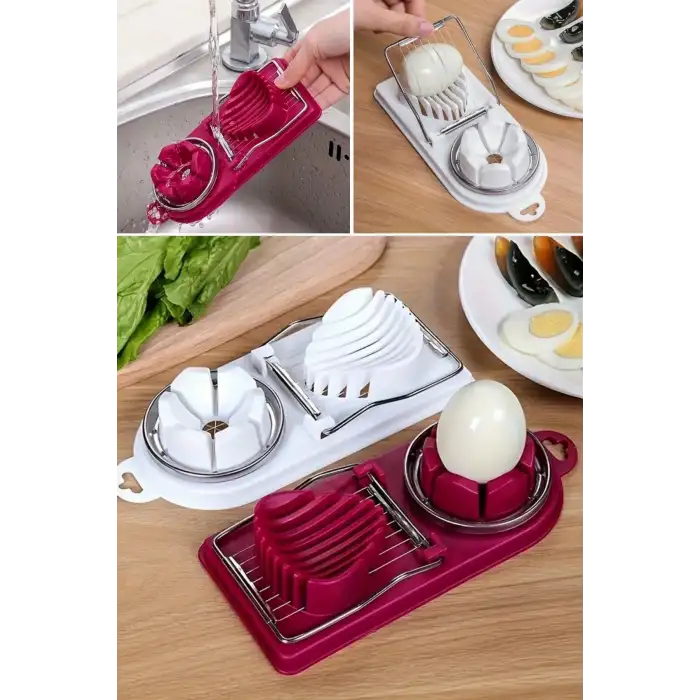 New Çok Fonksiyonlu Eşit Yumurta ,Meyve Dilimleyici Kesici Aparat