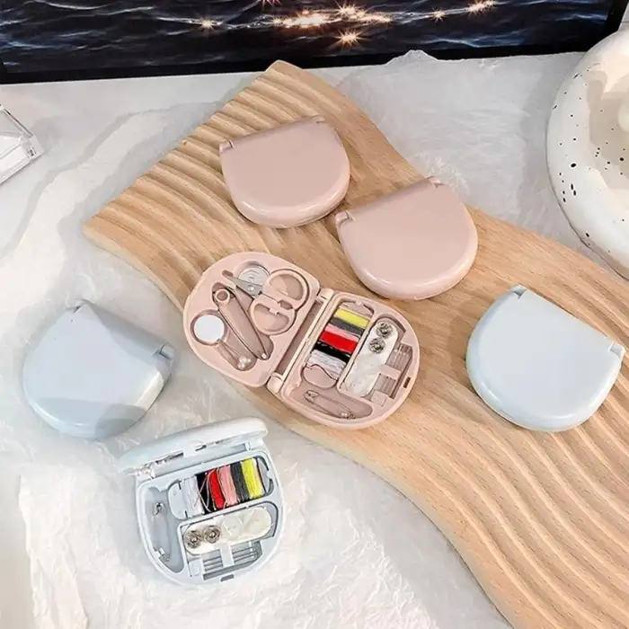 New Çok Fonksiyonlu Mini Çanta Boy Seyahat Tipi Dikiş Seti
