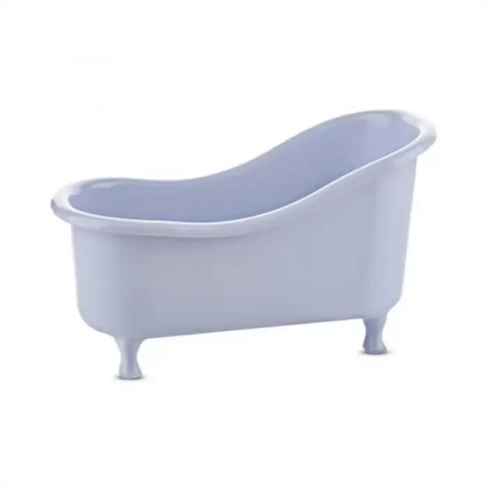 New Dekoratif Mini Küvet Şeklinde Çok Amaçlı  Banyo Düzenleyici Sepet