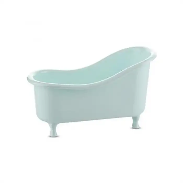 New Dekoratif Mini Küvet Şeklinde Çok Amaçlı  Banyo Düzenleyici Sepet