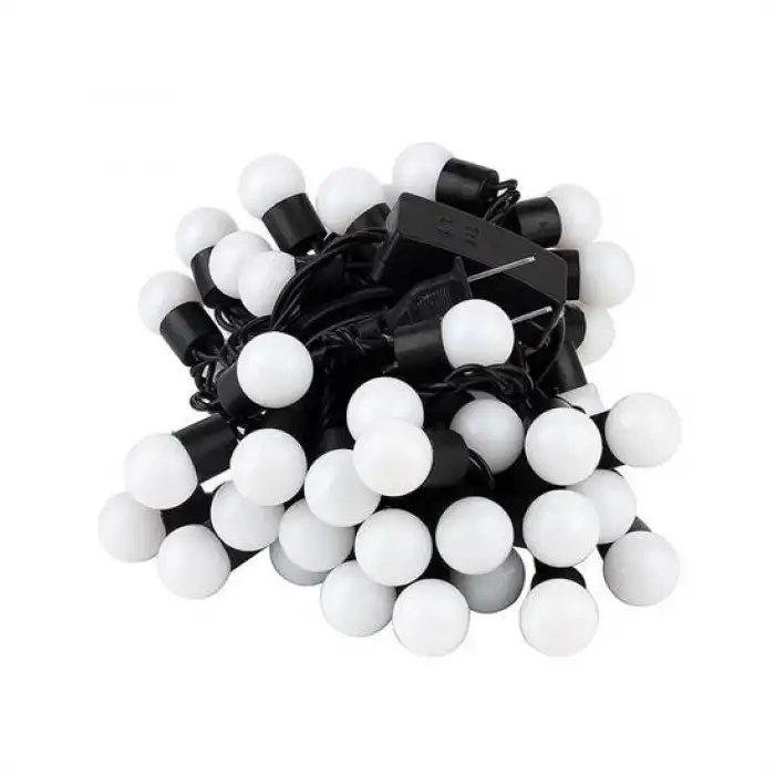 New Dekoratif Minik Top 40 Ledli Dekoratif Dolama Led Işık (RGB)