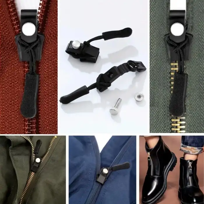 New Dikiş Gerektirmeyen Pratik Fermuar Tamir Kiti 6 Adet