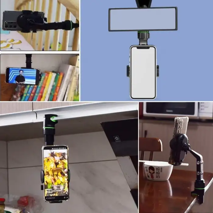 New Dikiz Aynasına Takılabilen Eklemli Telefon Tutucu Aparat