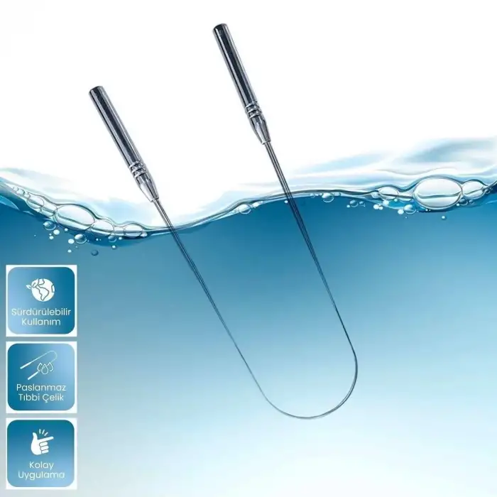 Ağız ve Dil Hijyen Aparatı – Paslanmaz Temizleyici Sıyırıcı