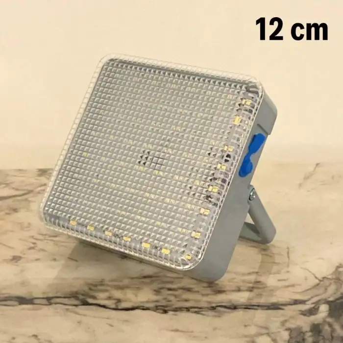 New Dış Mekan ve Kamp İçin USB İle Şarj Olan 4 Farklı Işık Modlu Güçlü  Projektör Lamba 200W 3600 Mah