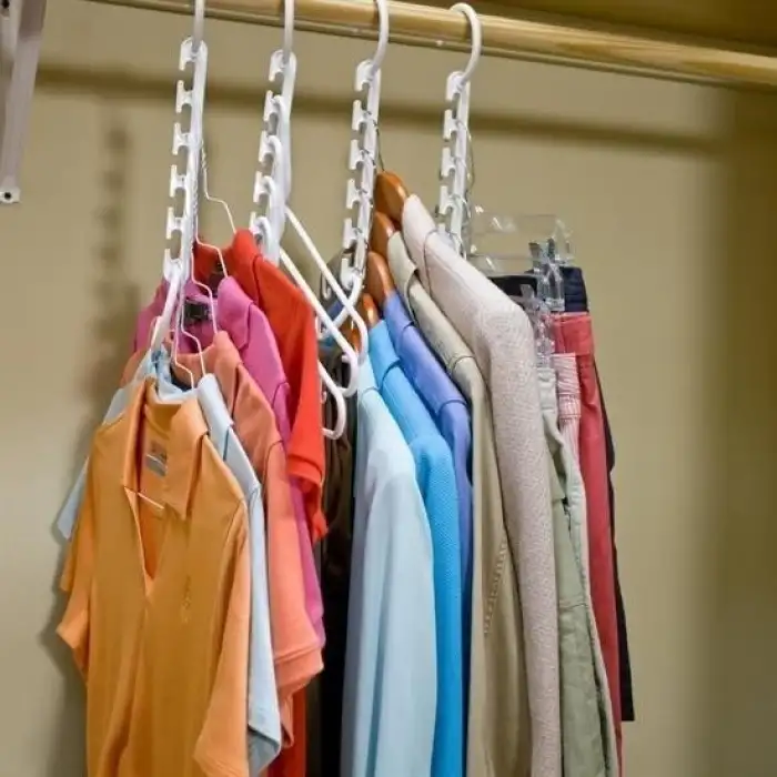 New Dolap İçi Elbise Düzenleyici Askı Sihirbazı Organizer Aparat