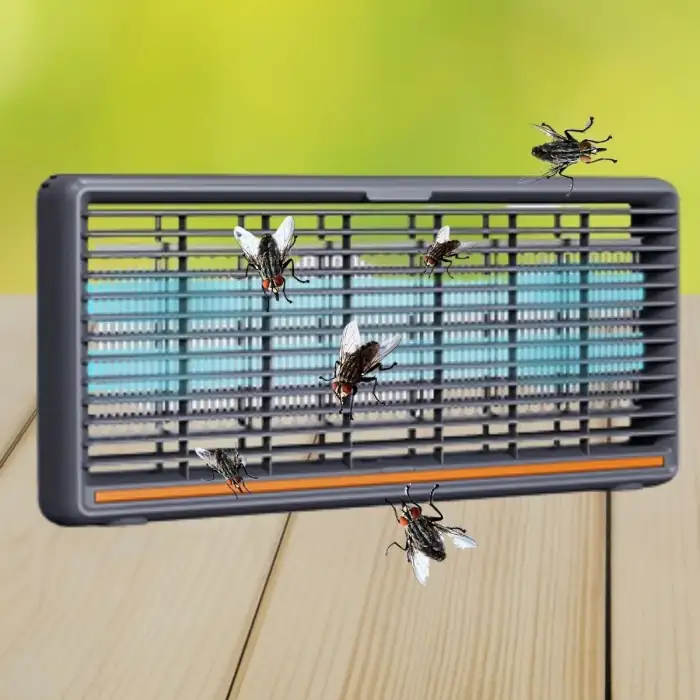 New Düşük Güç Tüketimli 10W Masaüstü veya Duvara Asılabilen Sinek Öldürme Cihazı