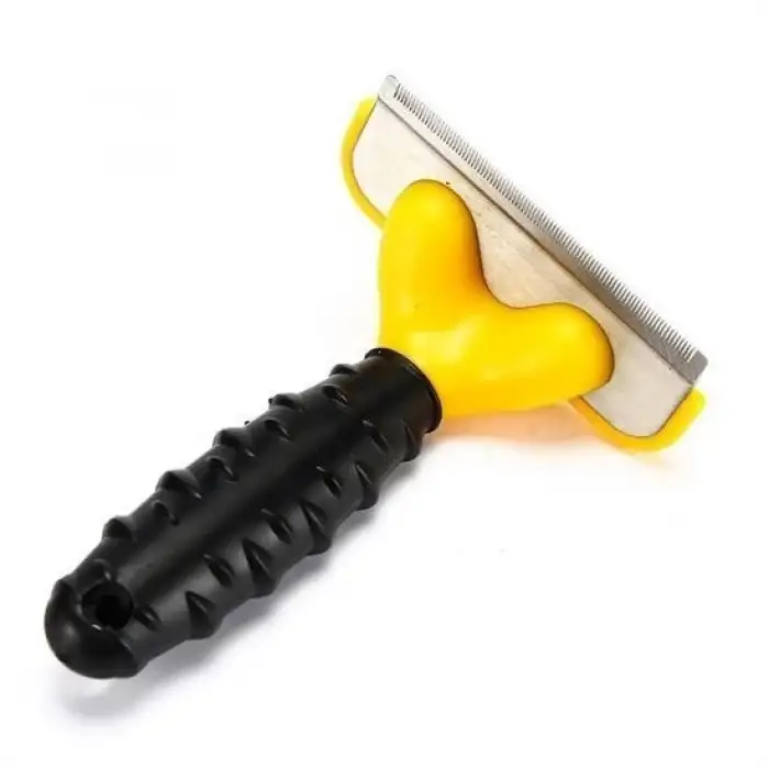New Fubminator Kedi Köpek Tüy Toplama Tarağı  Kaşıma Aparatı 4,5 Cm