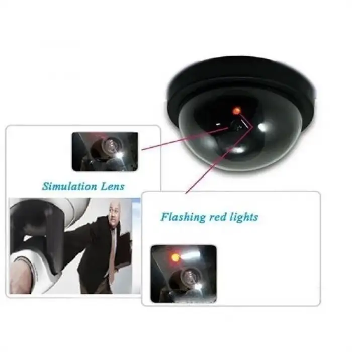 New Gerçek Görünümlü Sahte Maket Güvenlik Kamerası