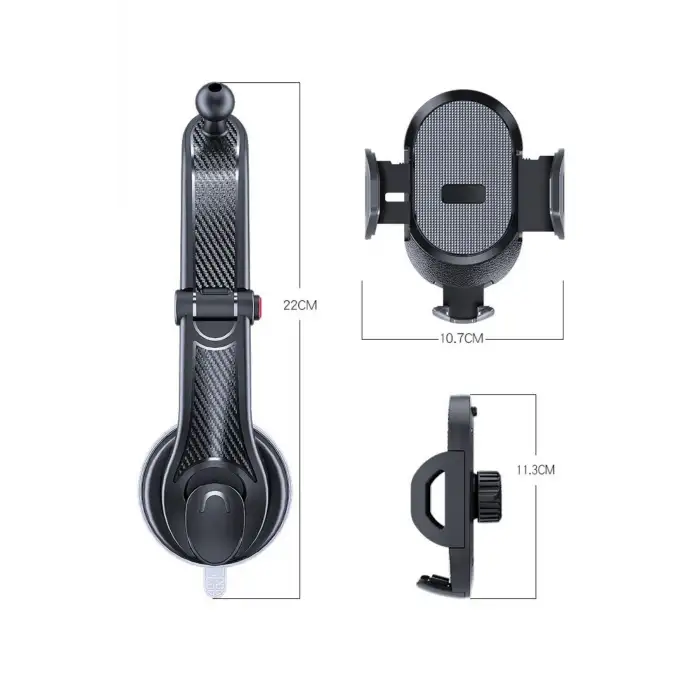 New Güçlü Vantuzlu Araç İçi Konsol Üstü Telefon Tutucu Aparat