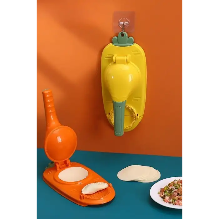 New Havuç Tasarımlı Şık  Pratik  Börek Mantı Hamuru Presleme  Börek Yapma Kalıbı