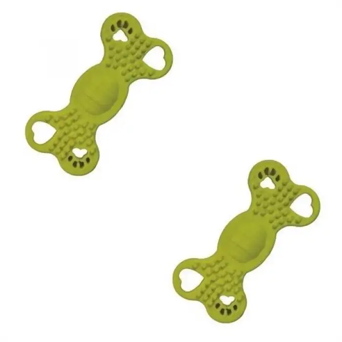 New İki Taraflı Tırtıklı Evcil Hayvanlar İçin Diş Kaşıma Çiğneme Oyuncağı