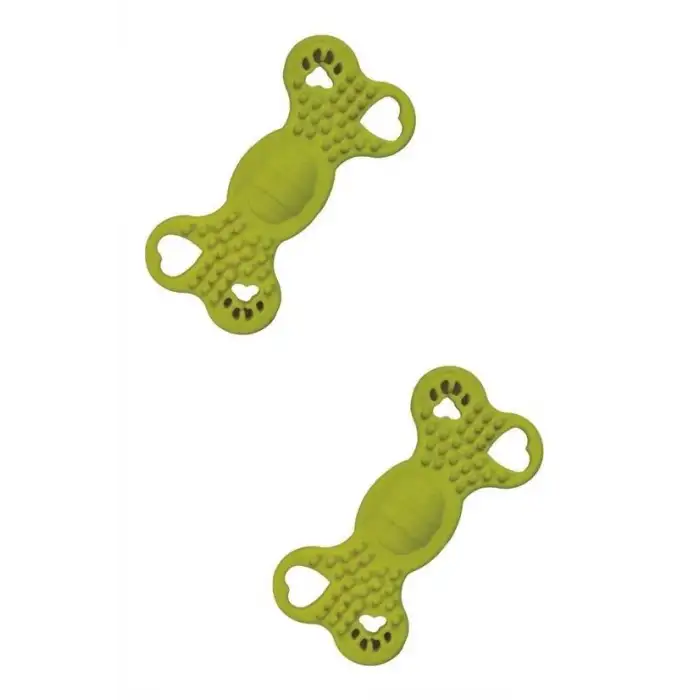 New İki Taraflı Tırtıklı Evcil Hayvanlar İçin Diş Kaşıma Çiğneme Oyuncağı