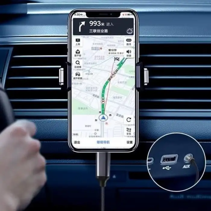 New iPhone Lightning Aux Araç Dönüştürücü Ses Kablosu 35 mm Jack Girişli