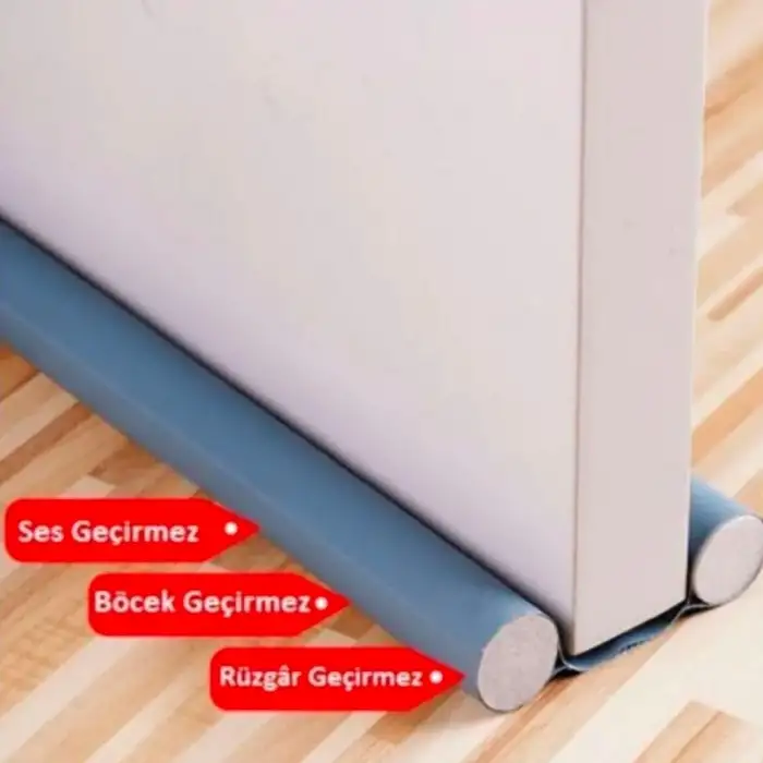 New Kapı Altı Rüzgar ve Toz Önleyici Isı Koruyucu İzolatör Boyu Ayarlanabilir Model