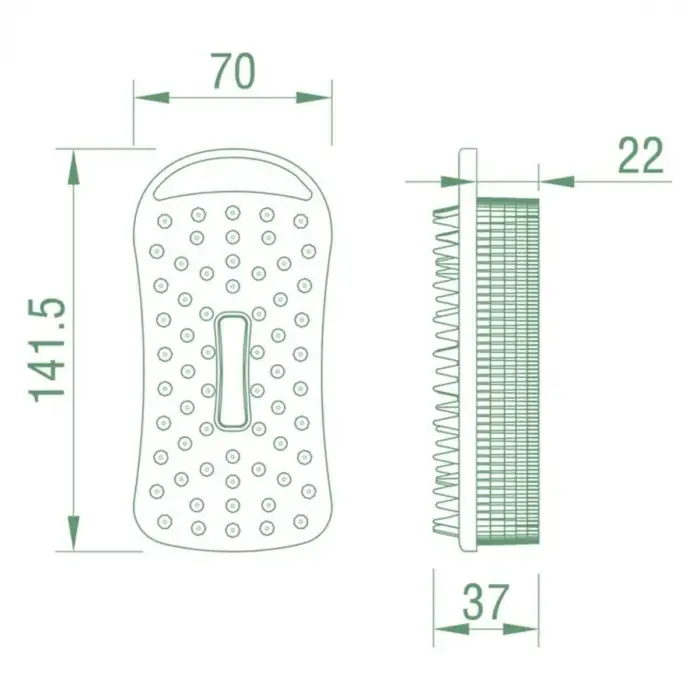 New Kendiliğinden Askılı Peeling ve Masaj Etkili Silikon Banyo Vücut Fırçası