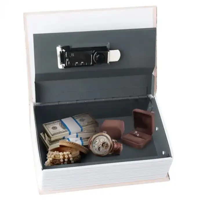 New Kitap Görünümlü Gizli Kasa