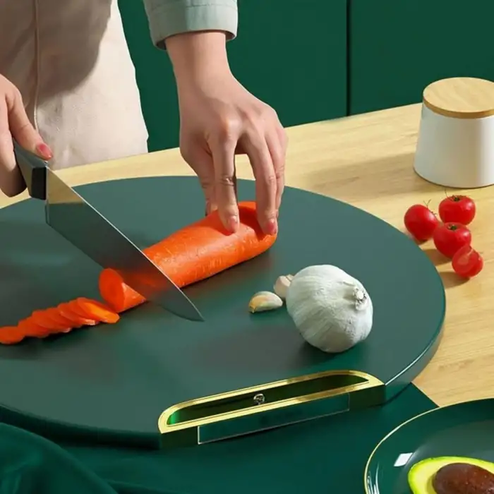 New Mutfak Sebze,Meyve,Et,Balık,Ekmek Doğrama Kesme Tahtası Standlı Kesim Panosu